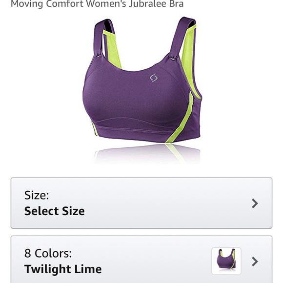 Brooks Moving Comfort Jubralee Sports Bra - Picture 2 of 3